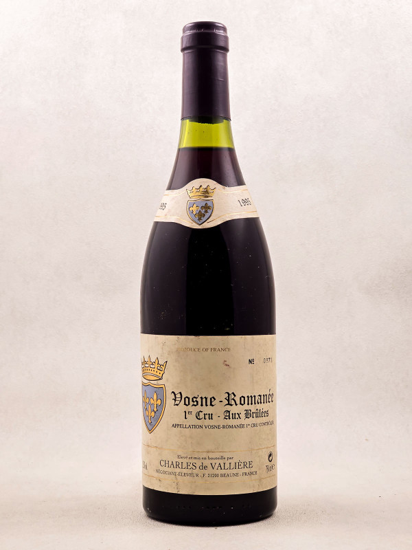 Charles de Vallière - Vosne Romanée 1er Cru "Aux Brulées" 1995