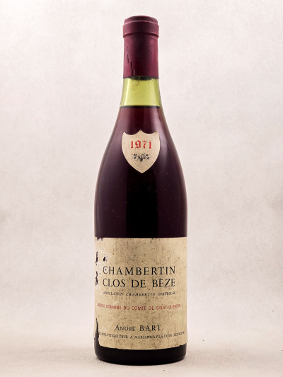 André Bart - Chambertin Clos de Bèze 1971