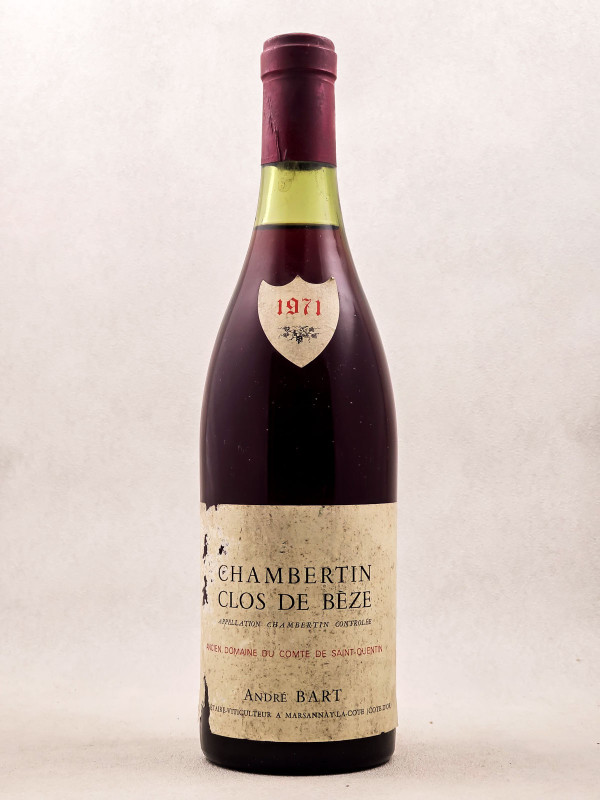 André Bart - Chambertin Clos de Bèze 1971
