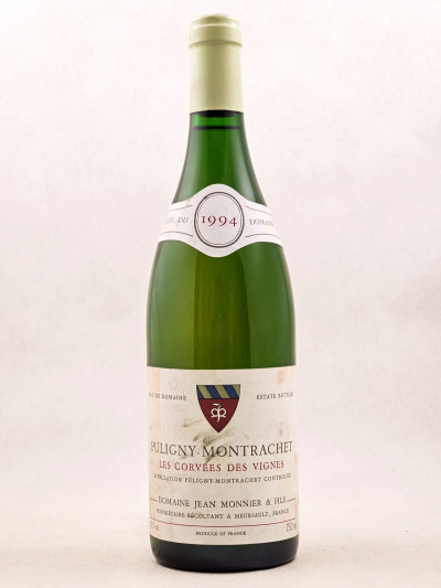 Jean Monnier - Puligny Montrachet "Les Corvées des Vignes" 1994