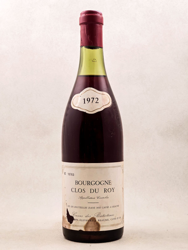 Caves des Bastitines - Bourgogne "Clos du Roy" 1972