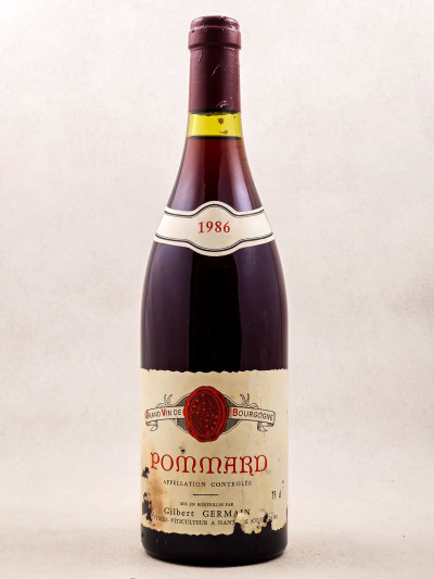Gilbert Germain - Pommard 1986