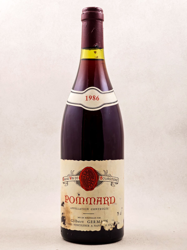 Gilbert Germain - Pommard 1986