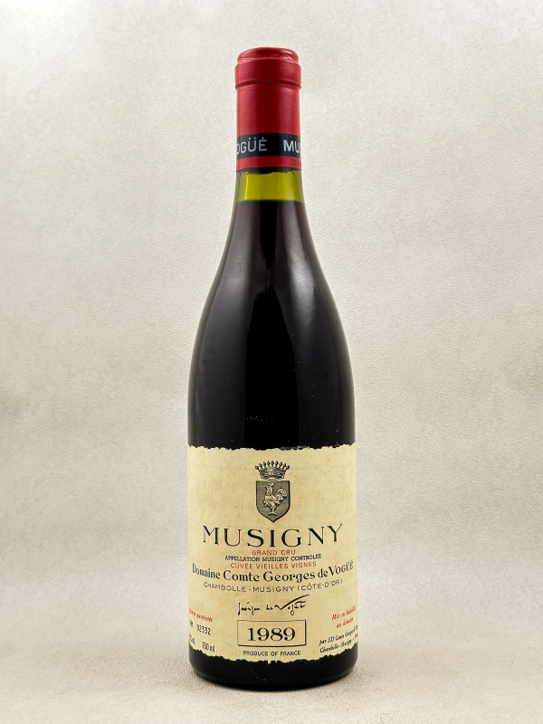 Comte Georges de Vogüé - Musigny "Vieilles Vignes" 1989
