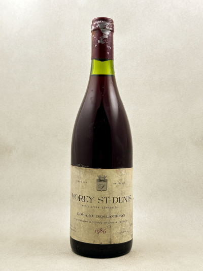 Domaine des Lambrays - Morey Saint Denis 1986