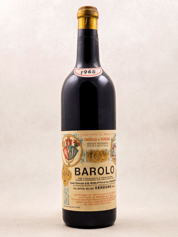Burlotto - Barolo Piemonte 1965