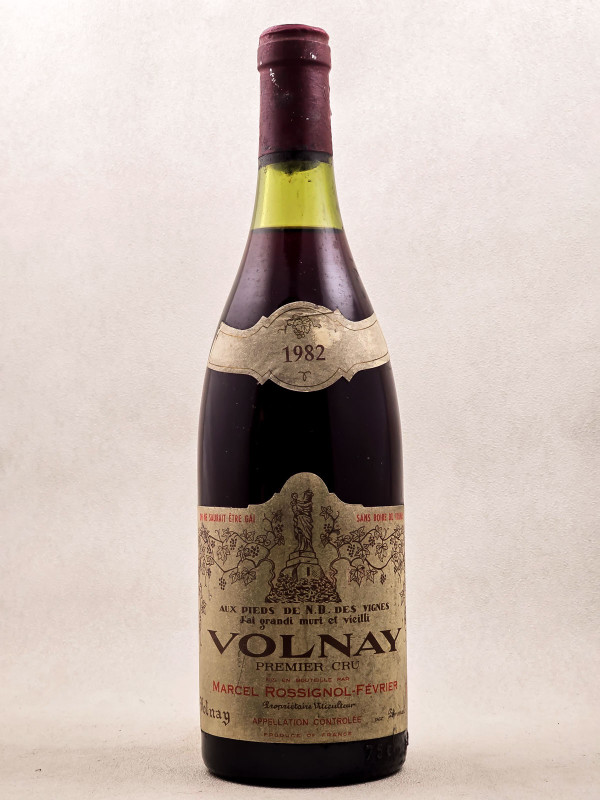 Rossignol-Février - Volnay 1er cru 1982