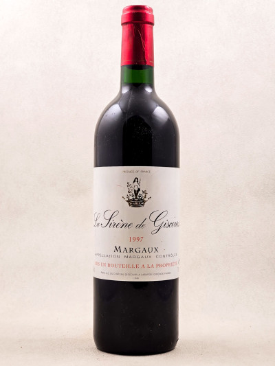 La Sirène de Giscours - Margaux 1997