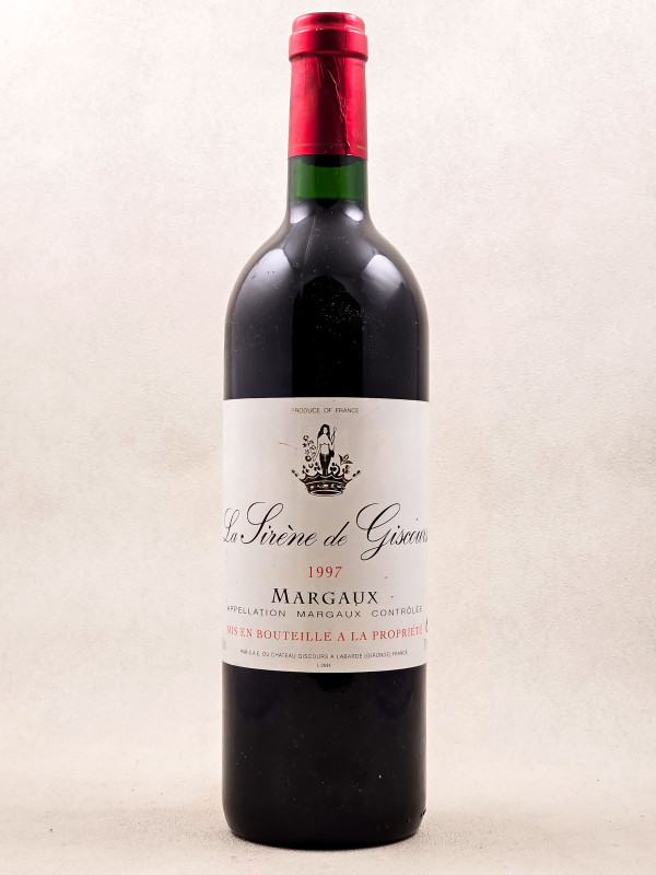 La Sirène de Giscours - Margaux 1997