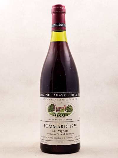 Lahaye Père & Fils - Pommard "Vignots" 1979