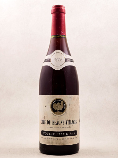 Poulet Père & Fils - Côte de Beaune Villages 1973