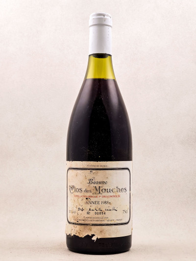 Domaine des Deux Bernard - Beaune 1er cru "Clos des Mouches" 1988