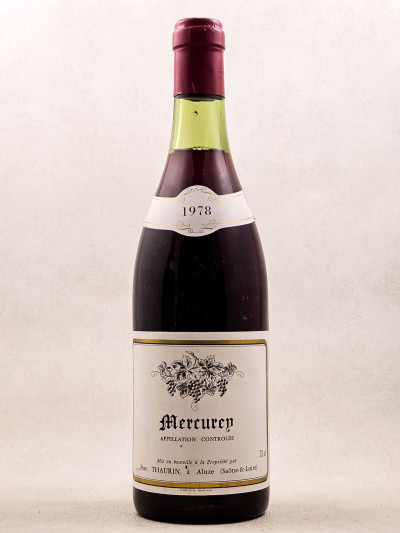 Jean Thaurin - Mercurey 1978