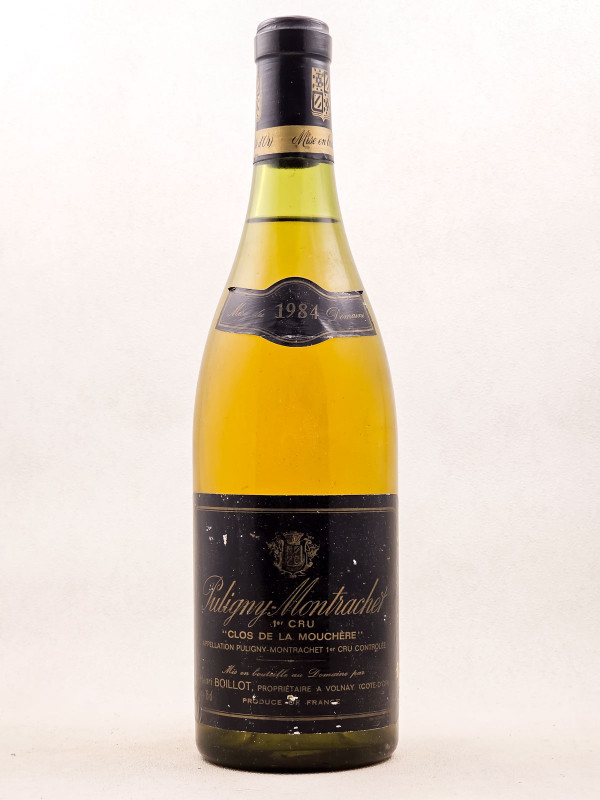 Henri Boillot - Puligny Montrachet 1er Cru "Clos de la Mouchère" 1984