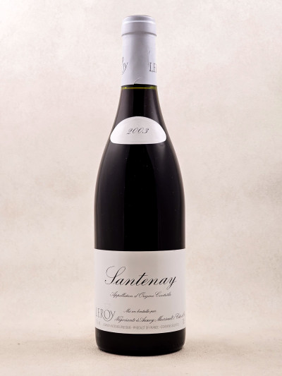 Leroy - Santenay 2003