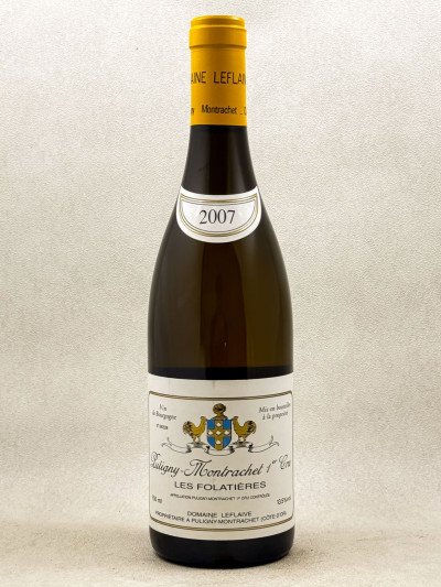 Leflaive - Puligny Montrachet 1er cru "Les Folatières" 2007