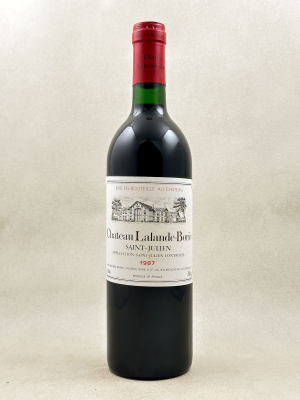 Lalande Borie - Saint Julien 1987