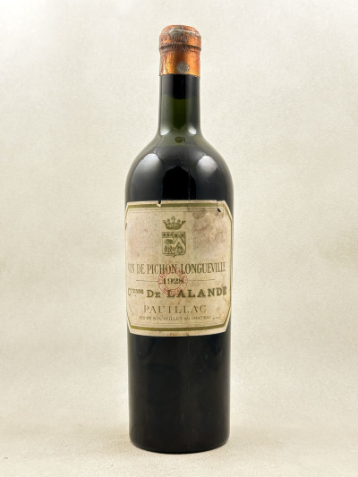 Pichon Longueville Comtesse de Lalande - Pauillac 1928