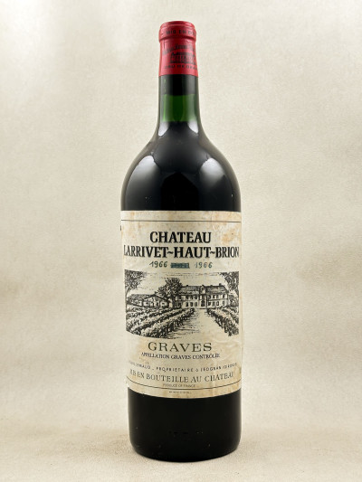 Larrivet Haut Brion - Pessac Léognan 1966 MAGNUM
