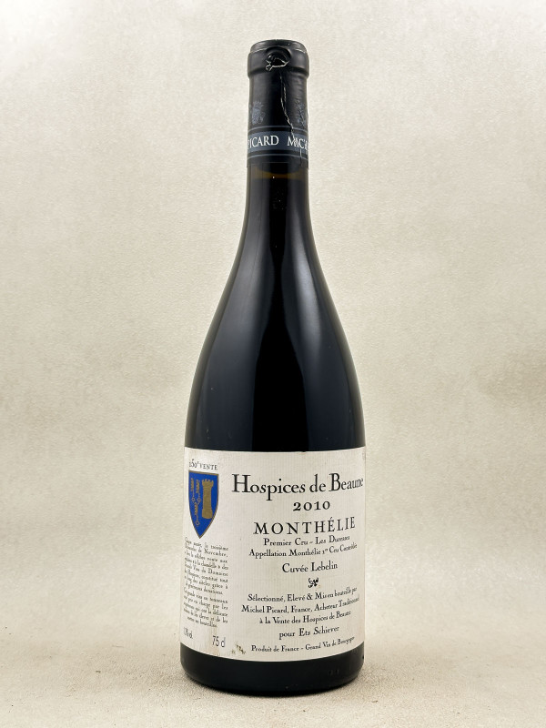 Hospices de Beaune - Monthelie Cuvée "Lebelin" 2010