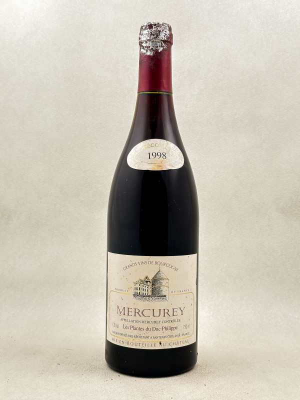 Château de Santenay - Mercurey "Les Plantes du Duc Philipe" 1998