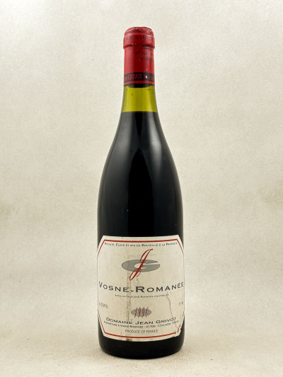 Jean Grivot - Vosne Romanée 1990