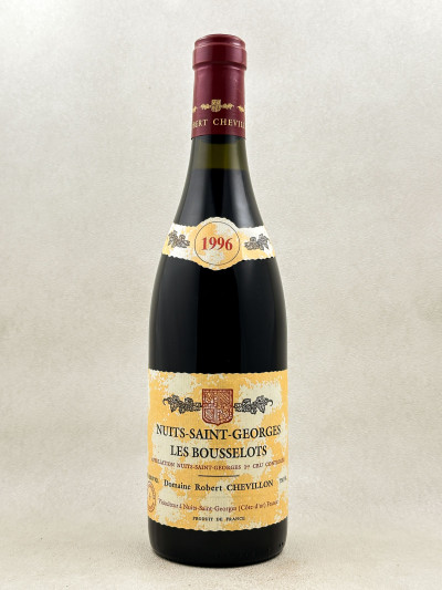 Robert Chevillon - Nuits Saint Georges 1er cru "Bousselots" 1996