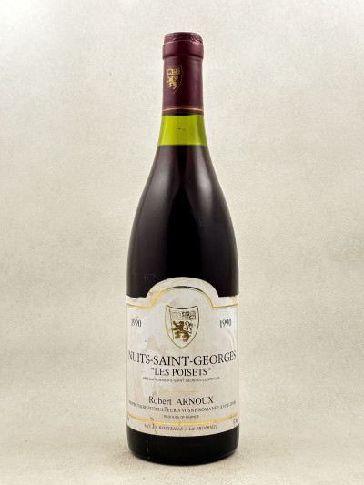 Robert Arnoux - Nuits Saint Georges 1er cru "Les Poisets" 1990