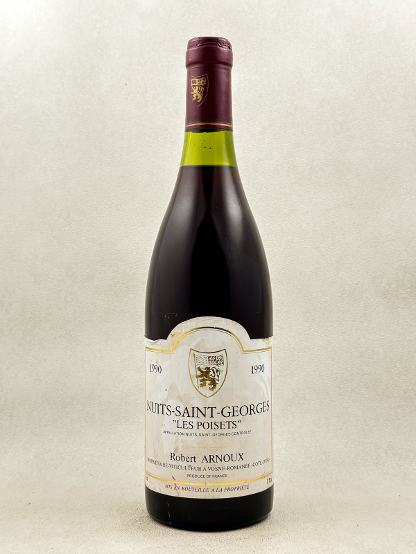Robert Arnoux - Nuits Saint Georges 1er cru "Les Poisets" 1990