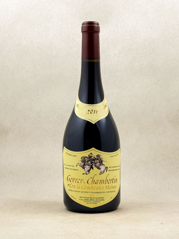 Philippe Leclerc - Gevrey Chambertin 1er cru "Combe Aux Moines" 2016