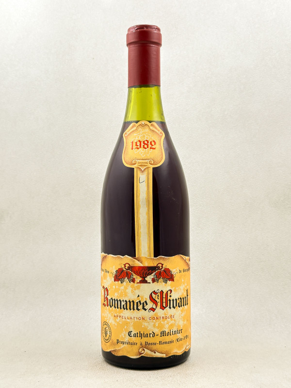 Cathiard Molinier - Romanée Saint Vivant 1982