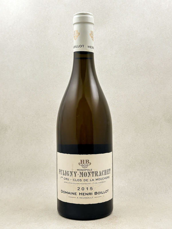 Henri Boillot - Puligny Montrachet 1er Cru "Clos de la Mouchère" 2015
