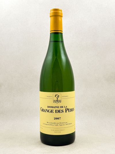 Grange des Pères - IGP Pays d'Hérault blanc 2007