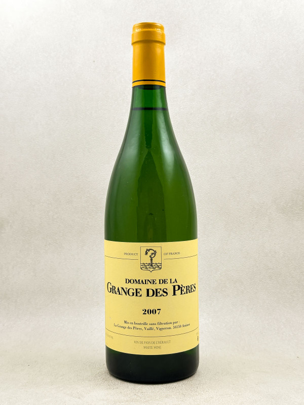 Grange des Pères - IGP Pays d'Hérault blanc 2007