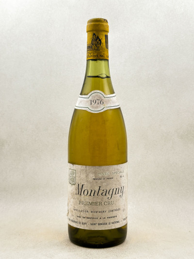 Cave des vignerons de Buxy - Montagny 1er cru "Cuvée Spéciale" 1976
