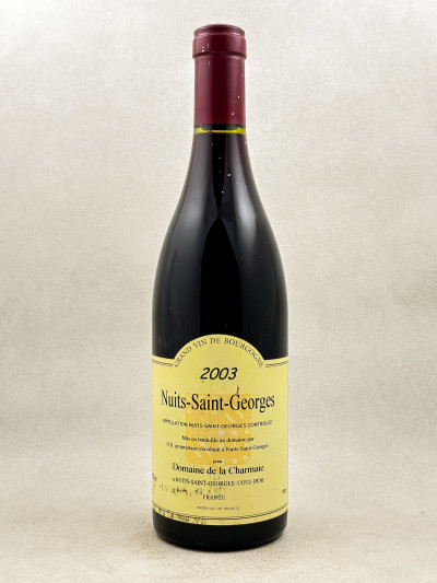 Domaine de la Charmaie - Nuits St Georges 2003