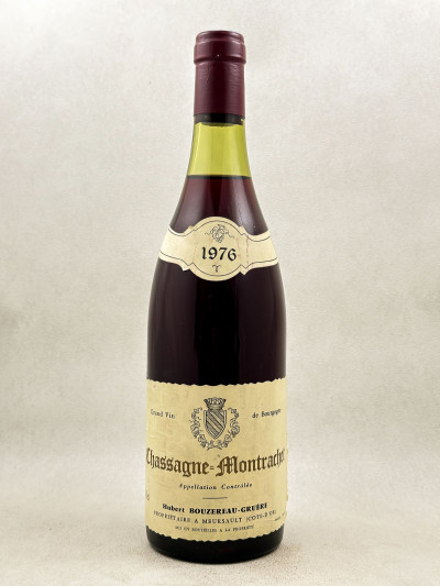 Bouzereau-Gruère - Chassagne Montrachet rouge 1976