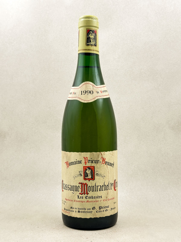 Prieur Brunet - Chassagne Montrachet 1er cru "Embazées" 1990