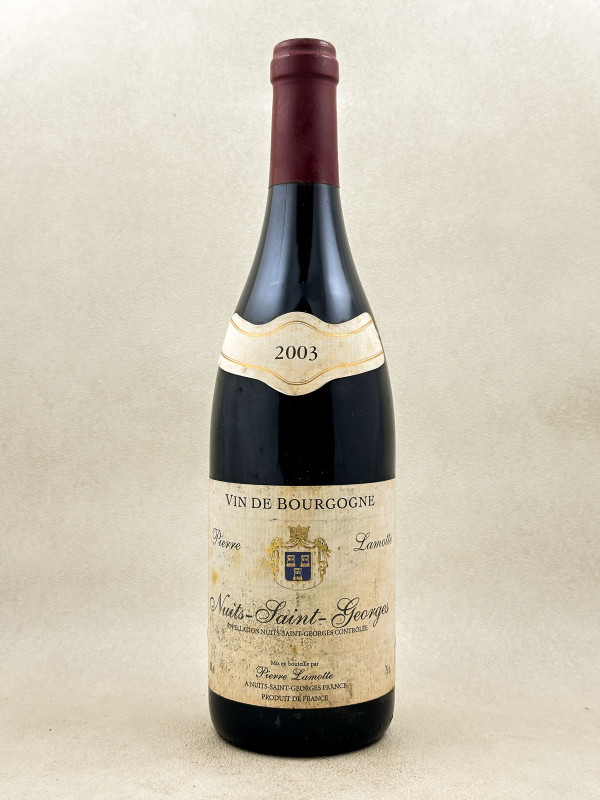 Pierre Lamotte - Nuits St Georges 2003