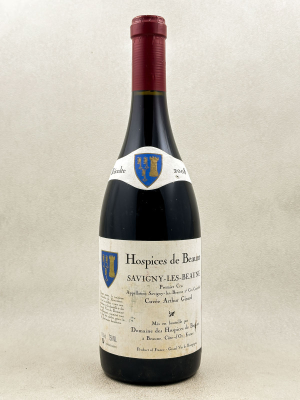 Hospices de Beaune - Savigny Les Beaune 1er Cru "Cuvée Arthur Girard" 2008