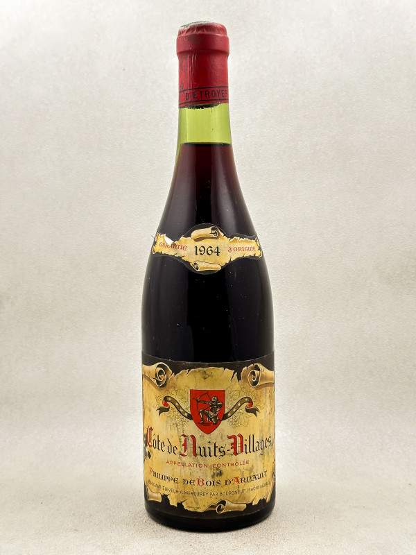Philippe de Bois D'Arnault - Côte de Nuits Villages 1964