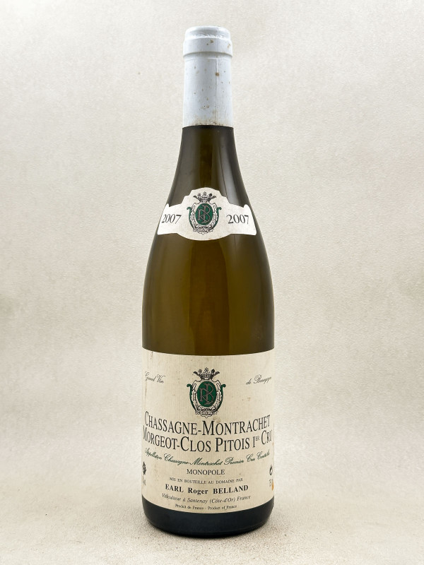 Roger Belland - Chassagne Montrachet 1er cru "Morgeot Clos Pitois" 2007
