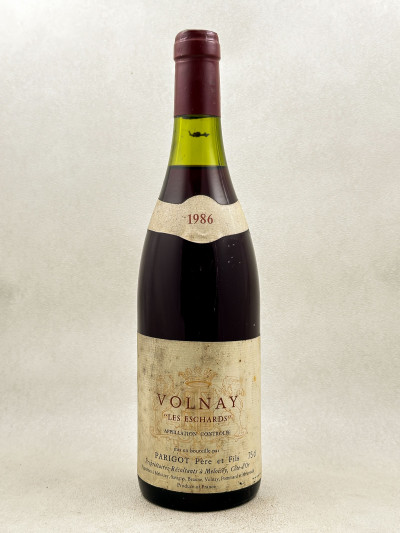 Parigot - Volnay "Les Echards" 1986