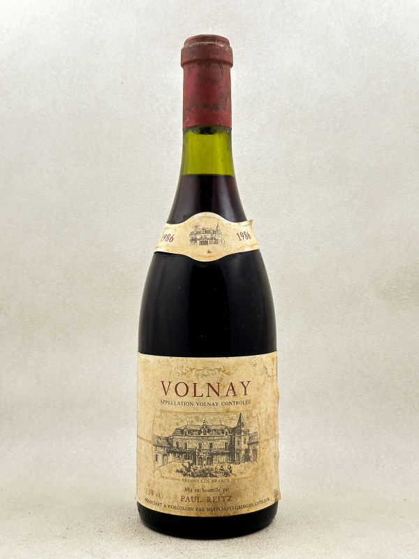 Paul Reitz - Volnay 1986