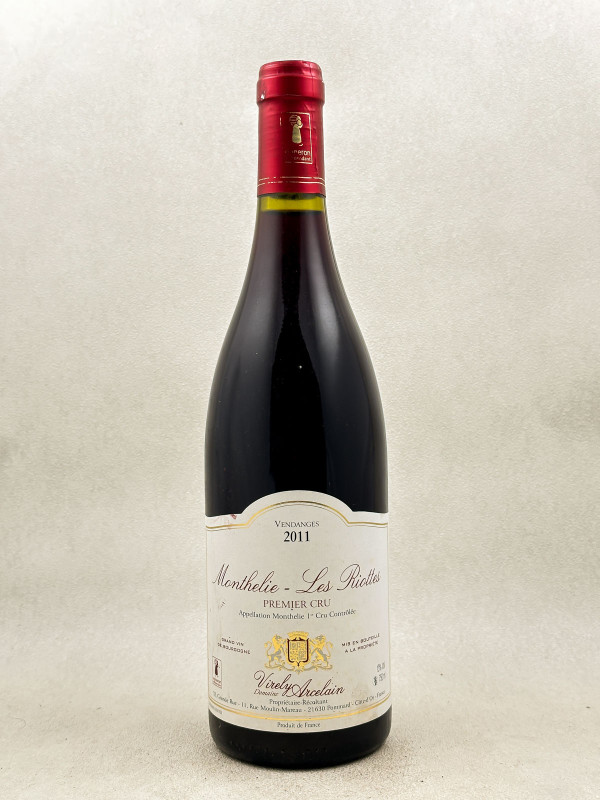 Virely Arcelain - Monthelie 1er cru "Les Riottes" 2011