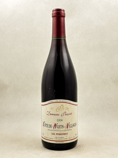 Geantet Pansiot - Côte de Nuit Villages "Les Perrières" 2004