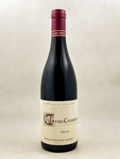 Berthaut Gerbet - Gevrey Chambertin 2016