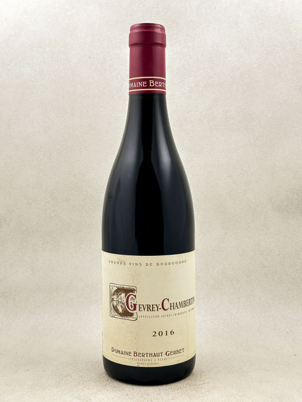 Berthaut Gerbet - Gevrey Chambertin 2016