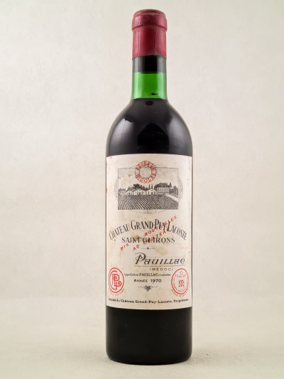 Grand Puy Lacoste - Pauillac 1970