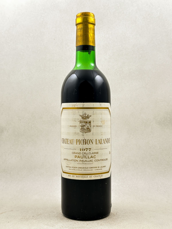 Pichon Longueville Comtesse de Lalande - Pauillac 1977